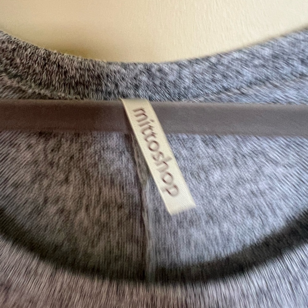 Grey flowy dress